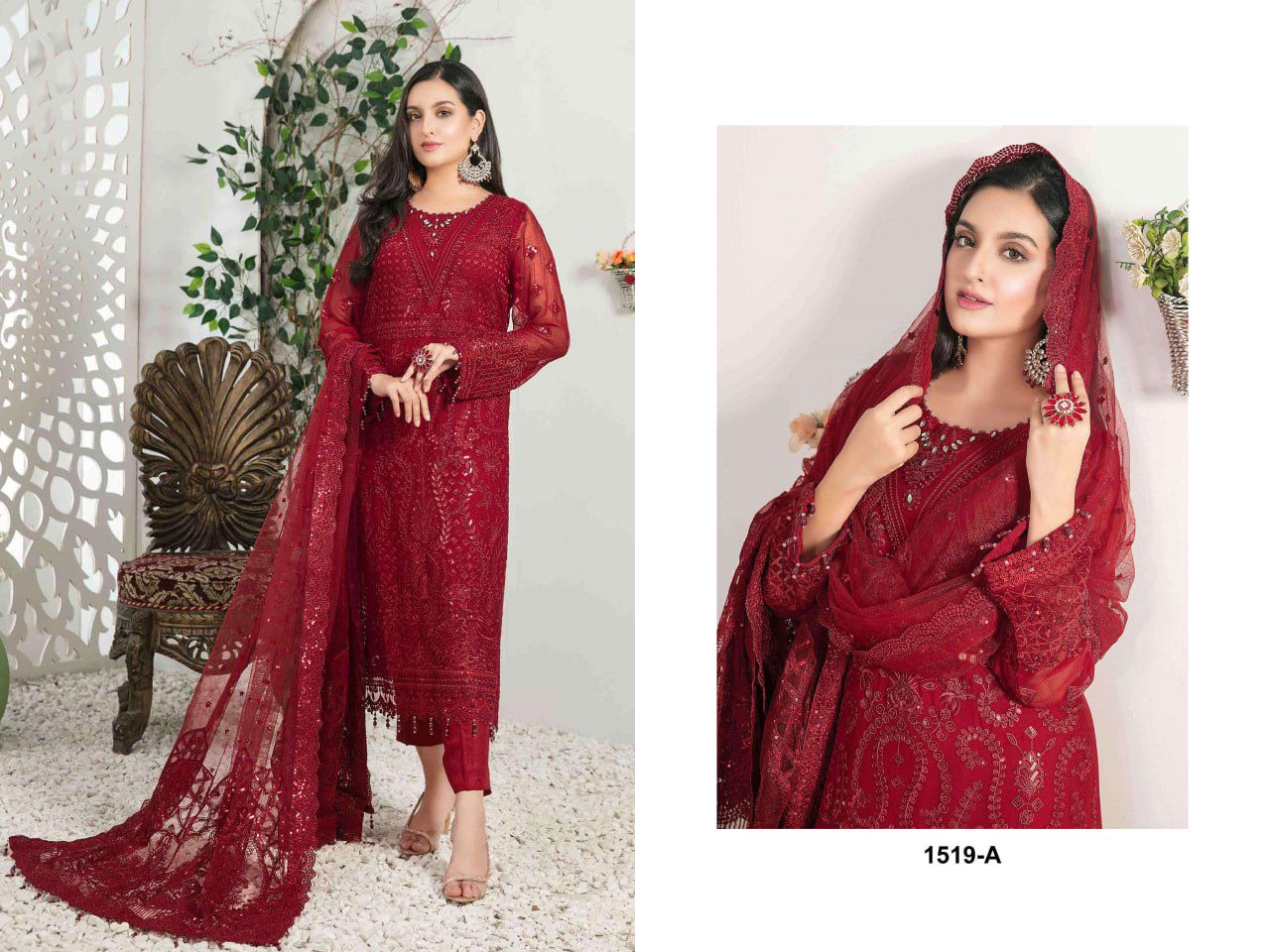 Al Karam 1519 Master Color Set Pakistani Suits Catalog
